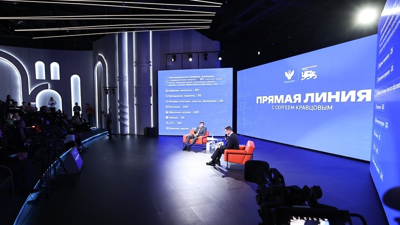 Сергей Кравцов впервые провел прямую линию с педагогами
